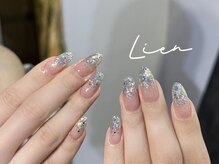 Lien nailsalon【長さだし専門店】パラジェル・フィルイン導入/ラメグラデーション