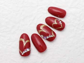 キャンアイドレッシー ヨコハマ元町店(Can I Dressy)/【NEW】大人カワイイネイル