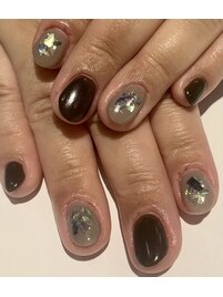 シンプルシェルネイル