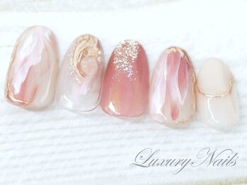 ラグジュアリーネイルズ カワグチ(Luxury Nails Kawaguchi)/もやもやアート*