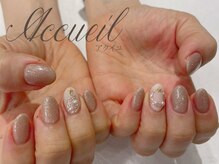アクイユ 銀座店(ACCUEIL)/大人のクリスマスネイル