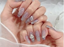 ミス シャーリー(Miss Shirley)/【ブルーラメ×ストーン】