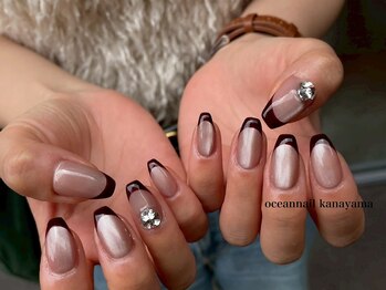 オーシャンネイル 金山店(Ocean Nail)/#マグネットネイル#冬ネイル