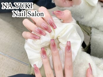ナユキネイル 渋谷店(NA.YUKI NAIL)/チークネイルマグネットフレンチ