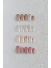 マハロネイル(Mahalo Nail)/【SAYA】ワンカラー+２本アート