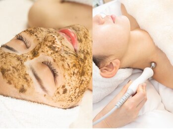 ミラ 中央林間(mira)の写真/【毛穴改善当店人気No1】毛穴改善ハーブピーリング+首肩EMSほぐし★忙しい大人女性のための贅沢時間。