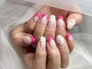 華やかネイルコース　¥7500