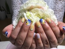 マグノリア(Magnolia)/爽やか手描きフラワー