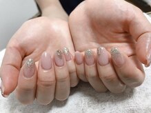 モグネイル(Mogunail)/7月定額A アクセサリーネイル
