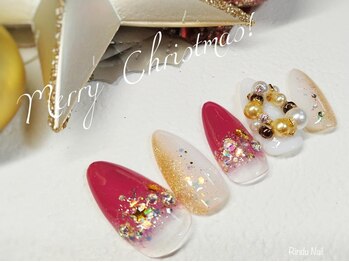 リンドゥネイル 上小田井店(Rindu Nail)/クリスマスネイル♪