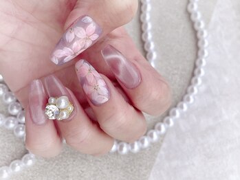 キャッツアイ東京 新宿店(Cat's eye TOKYO)/春ネイル