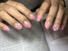 サロンドファン(salon de Fan)/ピンクリボングラデーション♪