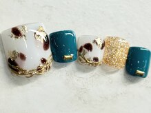 チェリーズネイル(Cherrys Nail)/アニマルネイル 秋ネイル