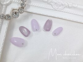 シンプル美爪アート