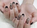 ヒョウ柄×フレンチ