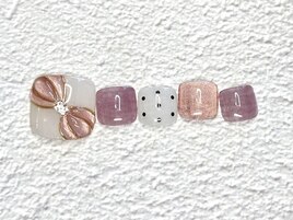 〈foot〉2月キャンペーンネイル