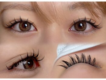 アイマジック 新宿店(EYE MAJIC)の写真/ワンホンマツエク/アンドヘルシー/LEDマツエク【育毛まつげエクステ】で自まつ毛に負担をかけずボリュ-ムUP