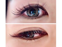 アイラッシュサロン ブルー(Blue)/黒とカラーエクステミックス