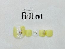 ネイルアンドまつげエクステのお店 ブリリアント 草加(Brilliant)/Foot 　定額9900円コース