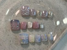 クプ アイラッシュプラス(qup)/【フットネイル】　定額デザイン