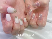 ビアンカ 恵比寿西口店(Bianca)/ちぐはぐネイル/N¥9000¥R10000