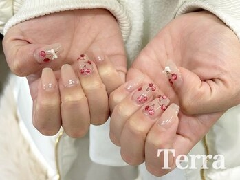 ネイルアンドまつげエクステ テラ 新宿店(Terra)の写真/23時迄営業/当日予約OK◎【スカルプ付け放題¥16990】美フォルムロングネイルに★