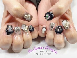 【自爪ネイル】ぷっくりネイル