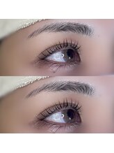 エル(ailes)/パーマ×アイブロウwax