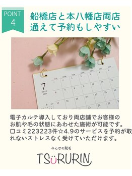 ツルリン 船橋店(TSURURIN)/姉妹店両店舗とも行き来可能です