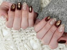 ヒューリンズネイル(Hurin’s Nail)の雰囲気(#マグネットネイル#バレンタインネイル#キラキラネイル)