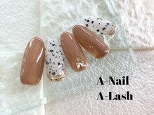エーネイル エーラッシュ(A-NAIL A-LASH)/定額ハンドネイル【倉敷】