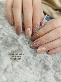 プライベート ネイルサロン マーマ(murmur)/レオパードネイル
