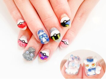 ネイルコレクション ピンク(Nail Collection Pink)/キャラ☆ニンフィア・ニャスパー