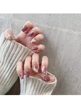 アンダーバーホワイトプラス 南海難波店(_WHITE+)/マグネットネイル