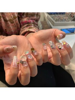 アヤネイルズ アンド アイラッシュ 綱島店(AYA NAILZ.&Eyelash)/120minsアートコース