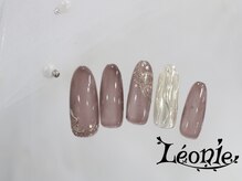 レオニー(Leonie)/ミラーアートネイル