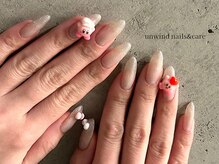 アンワインド ネイルアンドケア(unwind nails&care)/パーツ付け放題