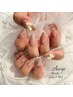 【Amys art/オフ無料】定額(片手4本デザイン目安)◇カラー変更可能¥12000→