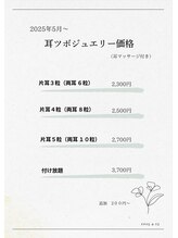ビジュープラス 幸手店(Bijou+)/2025年5月～耳ツボジュエリー