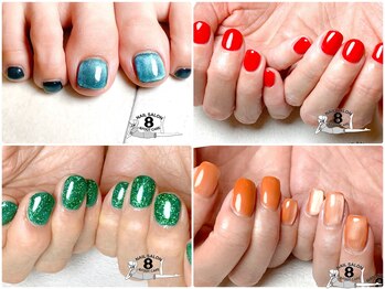 ネイルエイト 新百合ヶ丘(nail8)/シンプルカラー