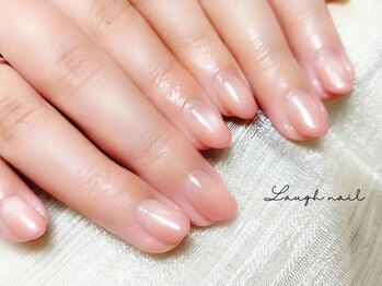 ラフネイル(Laugh nail)の写真/「自分の爪が好きじゃない…」そんな方のための自爪を労わる改善ケア♪爪が薄い・深爪・形のお悩みに◎