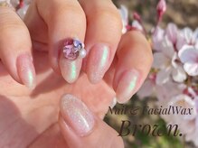 ブラウン(Brown.)/オーロラネイル　マグネット