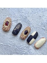 オーガニックネイルサロン プティ ボア(petit bois)/クッキーネイル♪