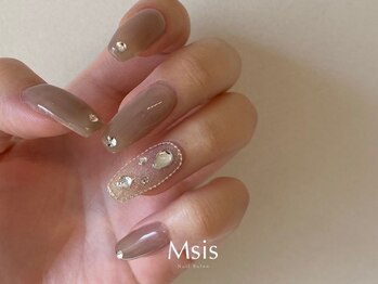 エムシス 甲東園店(Msis)/ビジューネイル