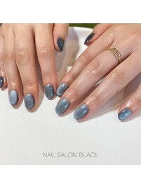 シンプルマグネットネイル