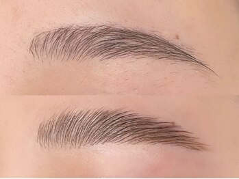 ミウム(mieum)の写真/アイブロウwaxスタイリングで理想の美眉に♪様々な眉毛のお悩みを解決いたします◎