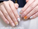 ニュアンスネイル　個性ネイル