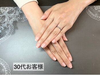 桃の木 吉祥寺店/お客様の綺麗な手3