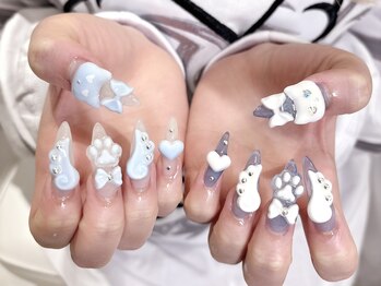 プティネイル 池袋(Puty Nail)/ゴテゴテネイル　スカルプ