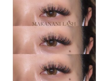 マカナニラッシュ(MAKANANI LASH)/ダブルフラットラッシュ